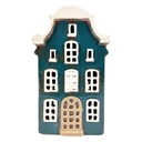 Waxinelichthouder huis 11x8x19 cm