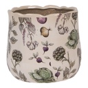 Decoratie bloempot Ø 18x16 cm