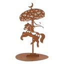 Decoratie paard Ø 14x22 cm