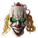 Dekoration Clown-Geisterkopf Weiß 15x14x20 cm