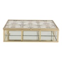 Dekorative Aufbewahrungsbox Transparent 20x16x5 cm