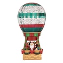 Muziekdoos luchtballon met LED 13x13x25 cm / 3xAAA