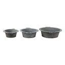 Decoratieve schaal (3) Ø 36x11 / Ø 30x10 / Ø 24x9 cm