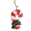 Decoratie hanger zuurstok 3x1x5 cm