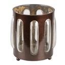 Kerzenhalter Braun Ø 14x13 cm