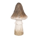 Decoratie paddenstoel Ø 12x22 cm