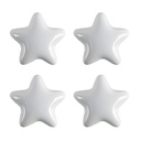 Deurknop set van 4 Ø 4x3/6 cm