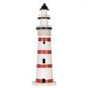 Decoratie vuurtoren Ø 15x48 cm