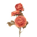 Decoratie tak met bloemen 10x12x70 cm