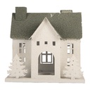 Decoratie huis 26x17x26 cm