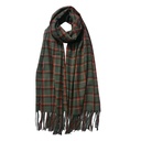Sjaal 70x180 cm groen