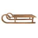 Decorazione Slitta Marrone 100x37x27 cm