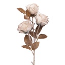 Decoratie tak met bloemen 83 cm