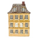 Waxinelichthouder huis 18x11x28 cm