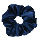Haarelastiekje blauw Ø 10x2 cm