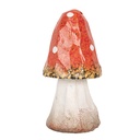 Decoratie paddenstoel Ø 6x11 cm