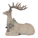 Decoratie hert 31x16x29 cm