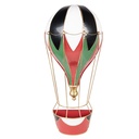 Decoratie luchtballon 26x14x62 cm