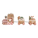 Decoratie trein 33x10x15 cm