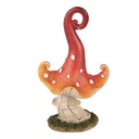 Decoratie paddenstoel 10x6x17 cm