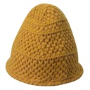 Muts 20 cm geel