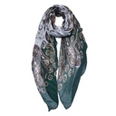 Sjaal 90x180 cm groen