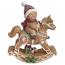 Decoratie hobbelpaard 16x6x19 cm
