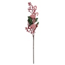 Decoratie Kerst 11x8x65 cm