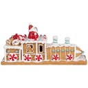 Decoratie locomotief 29x8x14 cm
