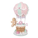 Decoratie luchtballon 18x14x31 cm