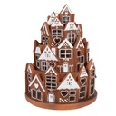 Decoratie huis met LED Ø 21x26 cm / 3xAAA