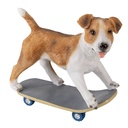 Decoratie hond 18x9x18 cm