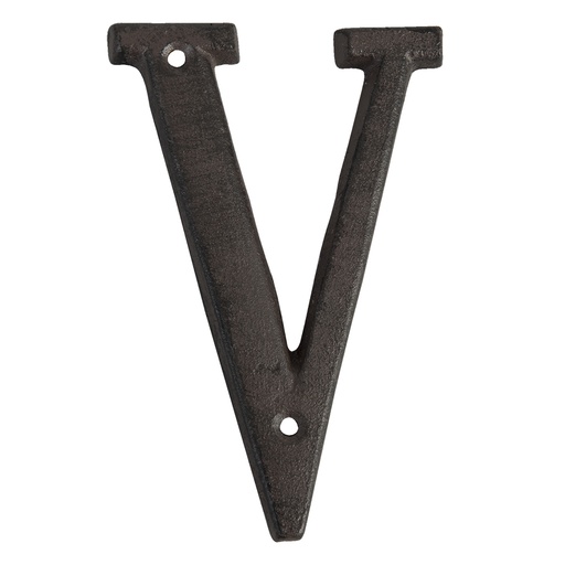Letter V 8x1x13 cm