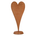 Décoration Cur Marron 27x6x63 cm