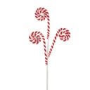 Decoratie zuurstok 17x1x66 cm