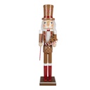 Decoratie notenkraker 14x12x60 cm