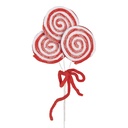 Decoratie lolly 15x1x30 cm
