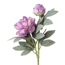 Decoratie tak met bloemen 73 cm