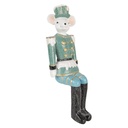 Decoratie muis 10x7x19 cm