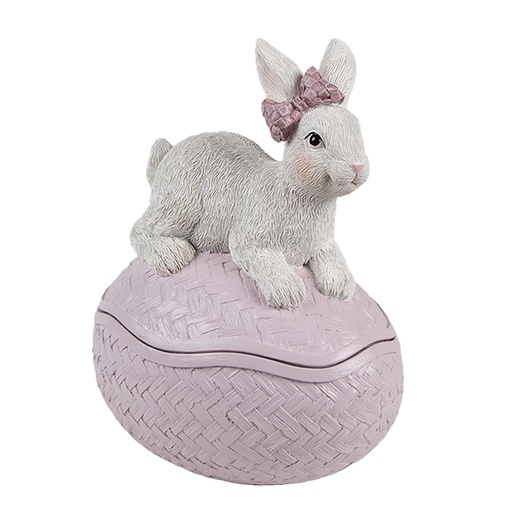 Decoratie schaaltje met deksel 9x13x16 cm