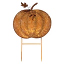Tuinprikker pompoen 48x3x72 cm
