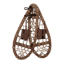 Décoration des skis (2) Marron Beige 20x6x35 cm