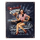 Tekstbord 20x1x25 cm