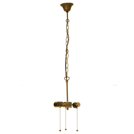 Ketting trekfitting Tiffanykap Ø 19x160 cm E27/max 3x60W