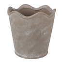 Decoratie bloempot Ø 16x14 cm