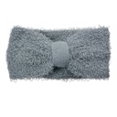 Hoofdband 10x22 cm grijs