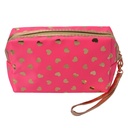 Toilettas 18x10 cm roze