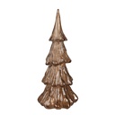 Decoratie kerstboom met LED Ø 14x33 cm / 3xAAA