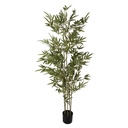Decoratie kunstplant Bamboe 35x35x160 cm