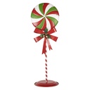 Decoratie lolly met LED 36x29x100 cm / 3xAA
